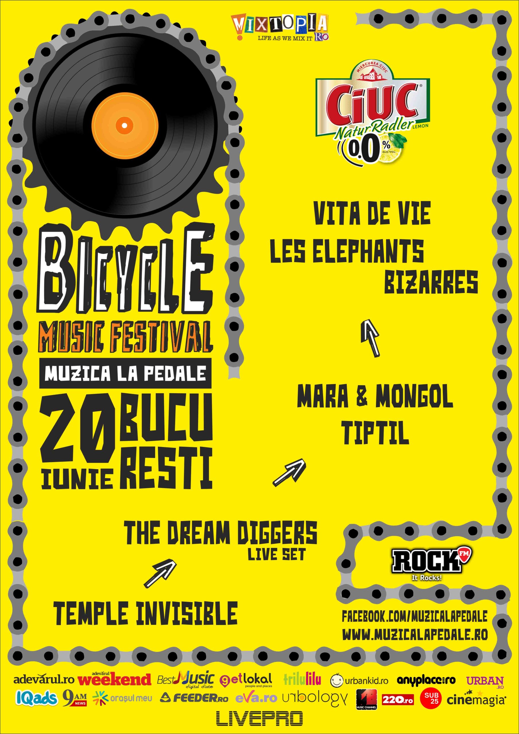 Vita de Vie, Les Elephants Bizarres si multi altii, la Bicycle Music Festival